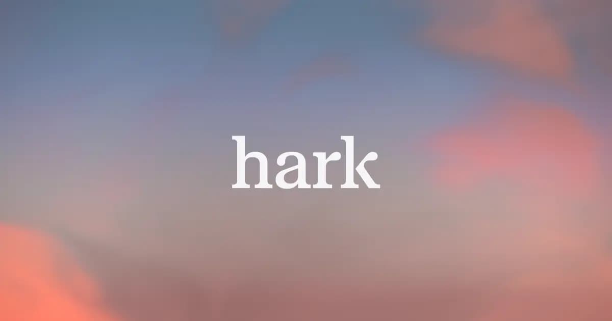 Hark 官方天空渐变品牌图