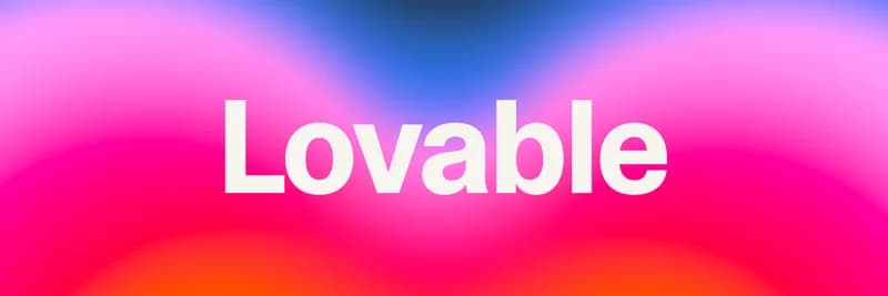 Lovable 官方产品展示