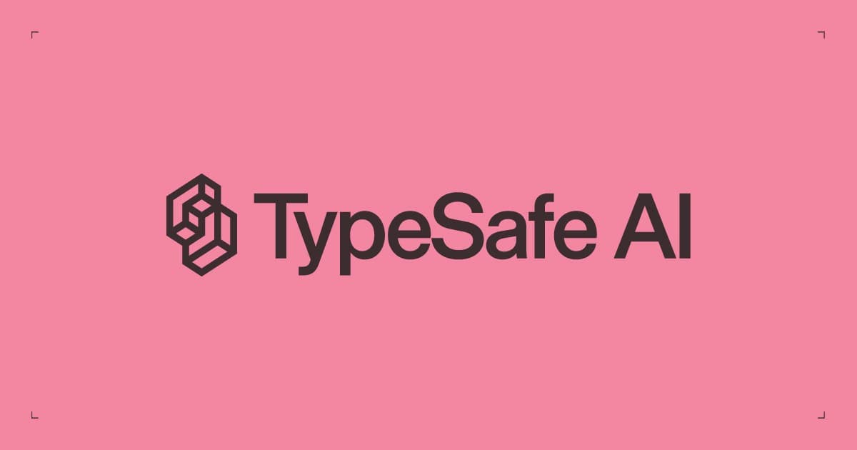 TypeSafe AI official pink brand artwork